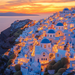 Santorini Oia Village Paint By Diamonds Art