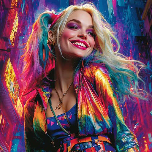 Margot Robbie: The Enchanting Evolution From Harley Quinn To Icon Paint By Diamonds Kits