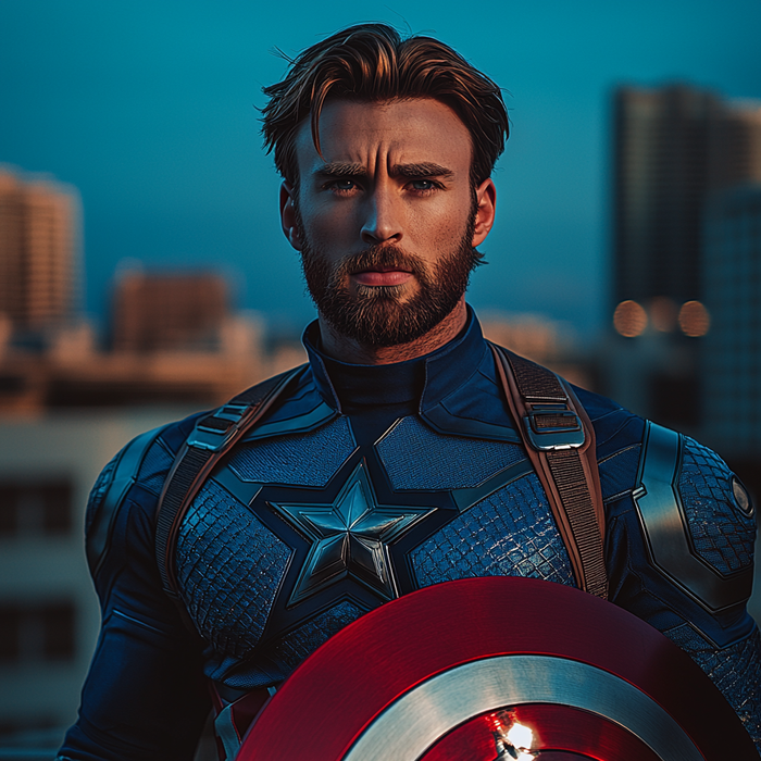 Chris Evans: The Shield Of Courage Behind Captain America Diamonded Painting Kits