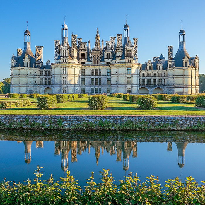 Château De Chambord Diamonded Painting Kits