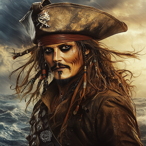 Johnny Depp: A Chameleon’s Path In Cinema Paint By Diamonds Kits