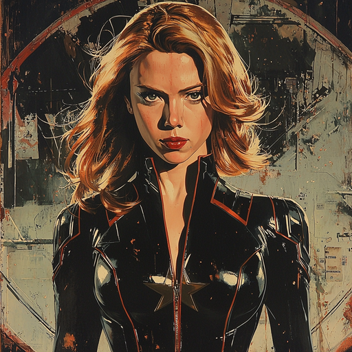 Scarlett Johansson: Unmasking The Depth Of Black Widow DIY Paint By Diamonds