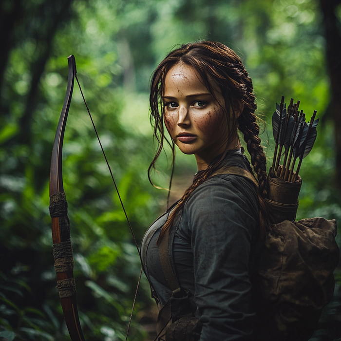 Jennifer Lawrence: The Hunger For Stardom And Survival Diamonded Painting Kits