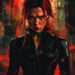 Scarlett Johansson: The Enigmatic Soul Of Black Widow Painting By Diamonds Kit