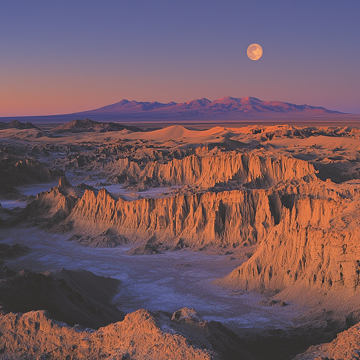 Valley Of The Moon - San Pedro De Atacama Paint By Diamonds Kits