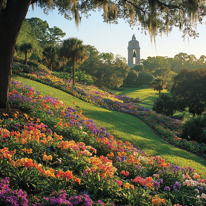 Bok Tower Gardens Paint By Diamond