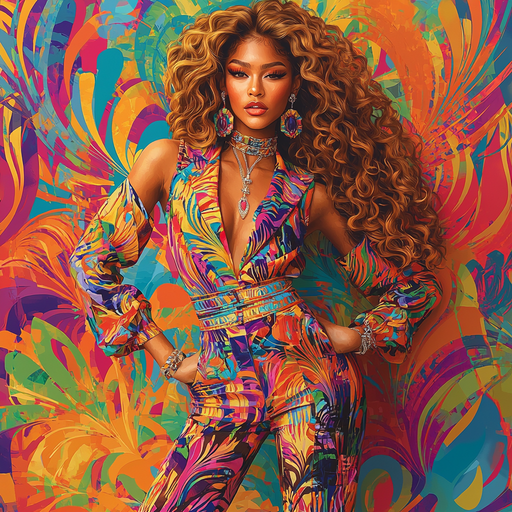 Zendaya: The Rising Star Of Diversity And Empowerment Painting By Diamonds Kit