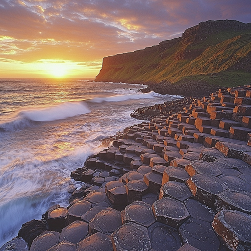 The Giant's Causeway Paint By Color