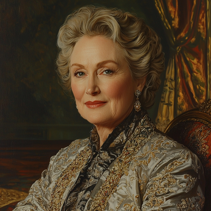 Meryl Streep: The Chameleon Of Cinematic Artistry Painting By Diamonds Kit