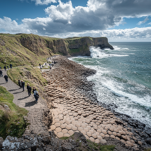 Giant's Causeway Painting By Diamonds Kit