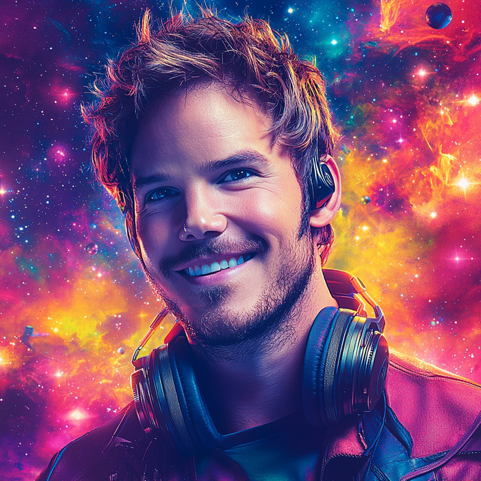 Chris Pratt: The Guardian Of Laughs And Adventure Painting By Diamonds Kit