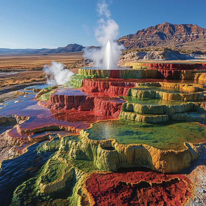 Fly Geyser - USA Painting Diamond Kit