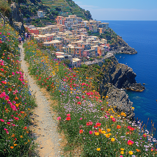 Cinque Terre Trails Diamonded Painting Kits