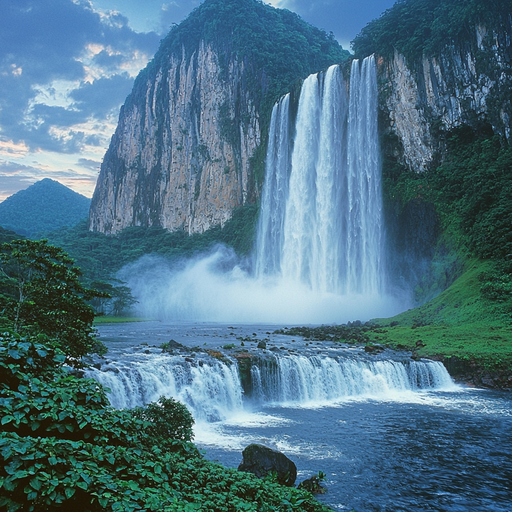 Angel Falls - Venezuela Paint By Color