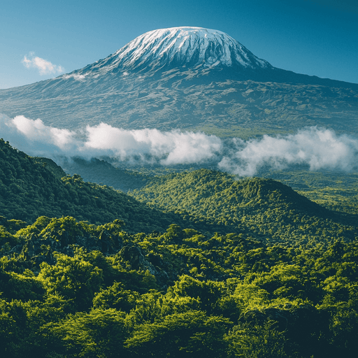 Kilimanjaro National Park Diamonded Painting Kits