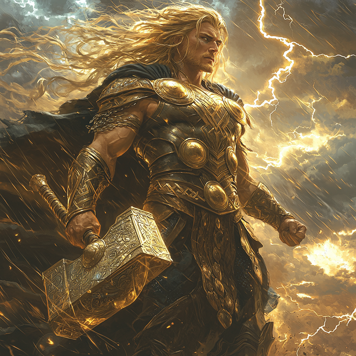 Chris Hemsworth: Thunderous Journey Of Thor Painting Diamond Kit