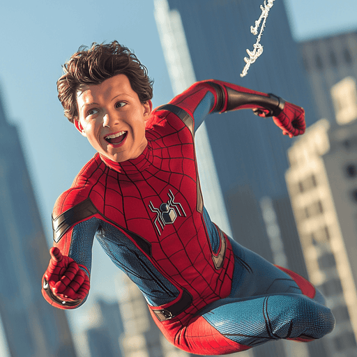 Tom Holland: The Whimsical Web-Slinger Of Spider-Man Paint By Diamonds Kits