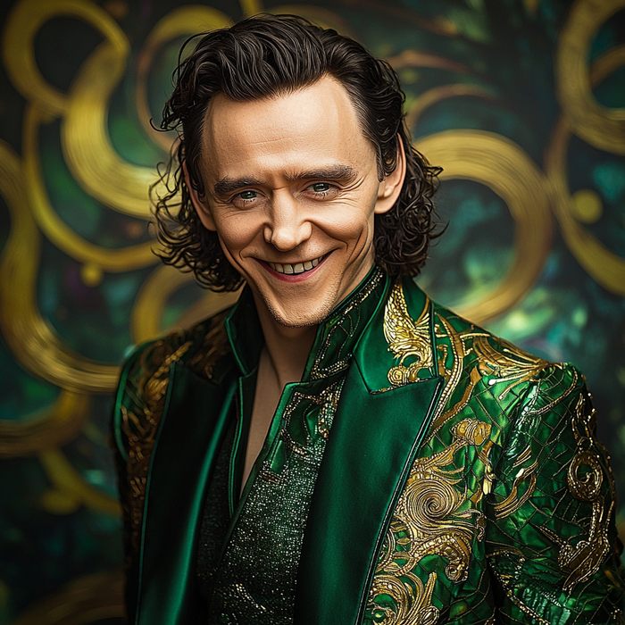 Tom Hiddleston: The Enigmatic Whispers Of Loki Unleashed Diamonded Painting Kits