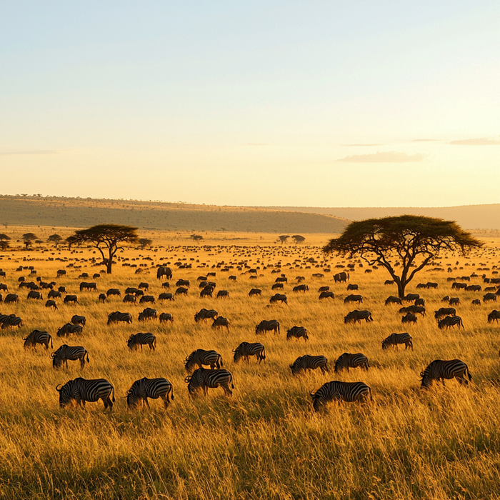 The Serengeti - Tanzania DIY Paint By Diamonds