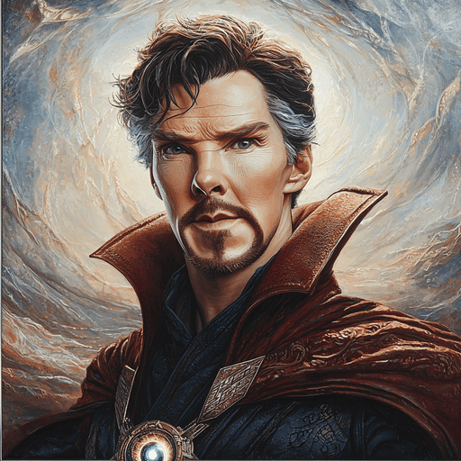 Benedict Cumberbatch: The Mastermind Behind The Sorcerer DIY Paint By Diamonds