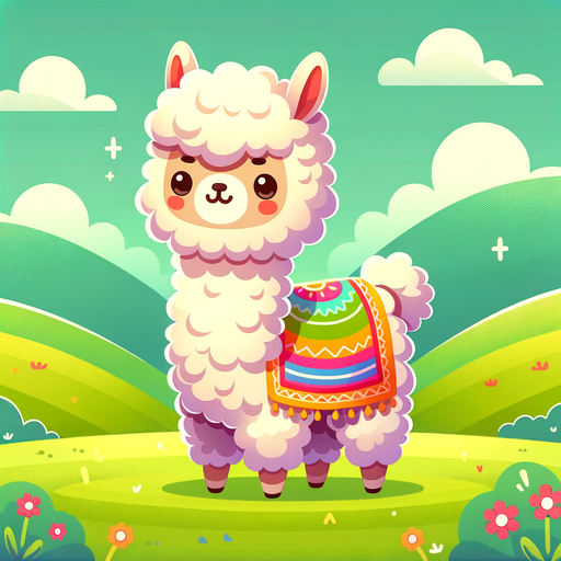 Adventurous Alpaca Paint By Color