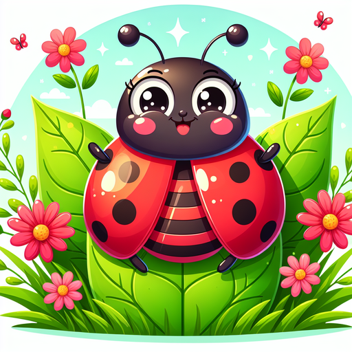 Happy Ladybug Adventure Paint By Diamond