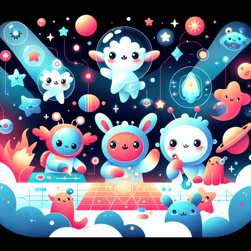 Glowing Galaxy Guardians Paint By Diamonds