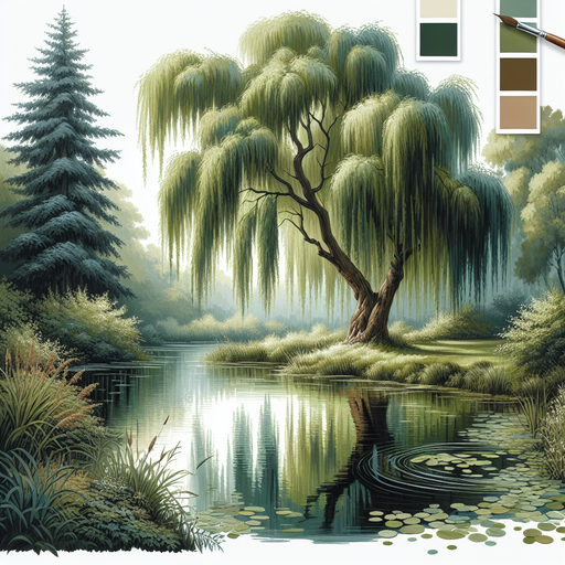Beneath The Willow DIY Paint By Diamonds