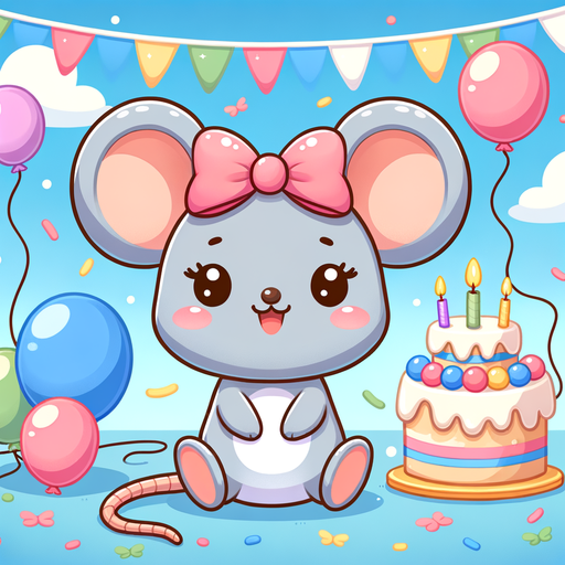 Merry Mouse Painting Diamond Kit