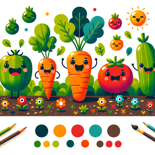 Vibrant Veggies Painting Diamond Kit