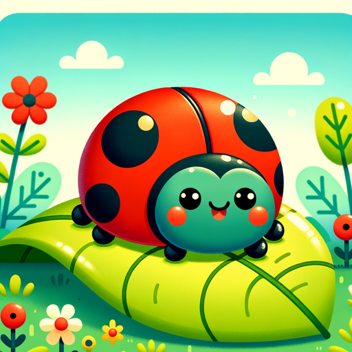 Sunny Little Ladybug Diamond Painting