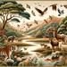 Wildlife Harmony Paint By Diamonds Kits