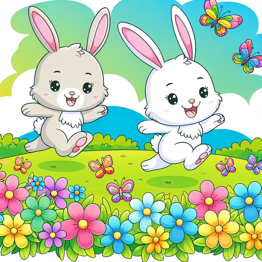 Joyful Little Bunnies Diamonded Painting Kits