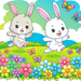 Joyful Little Bunnies Diamonded Painting Kits