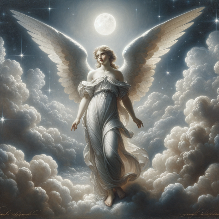 Moonlit Angel Serenity Paint By Diamonds