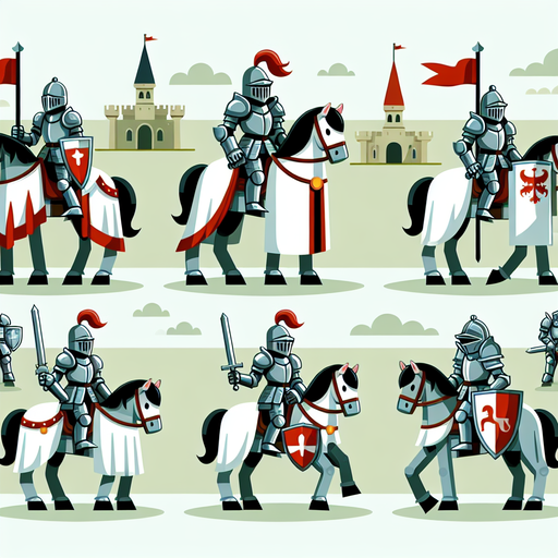 Knight's Valor And Victory DIY Paint By Diamonds