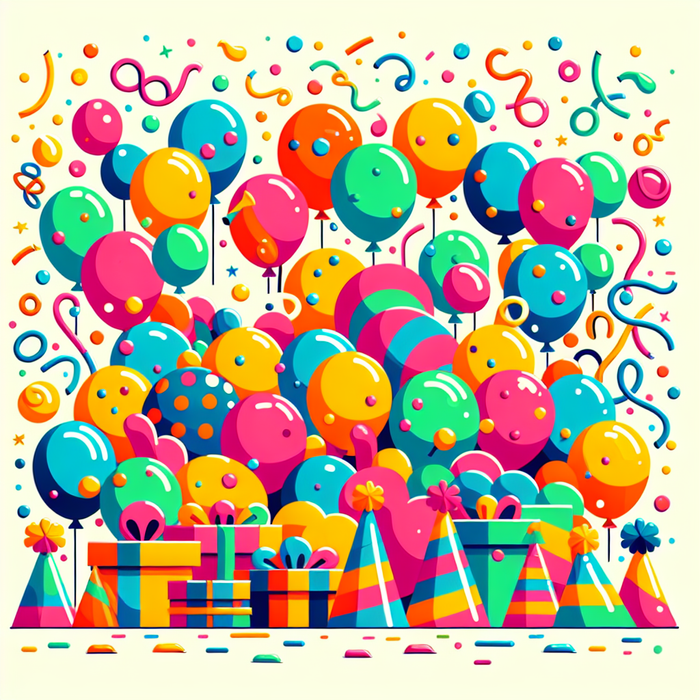 Bubblegum Balloon Party Paint By Diamond