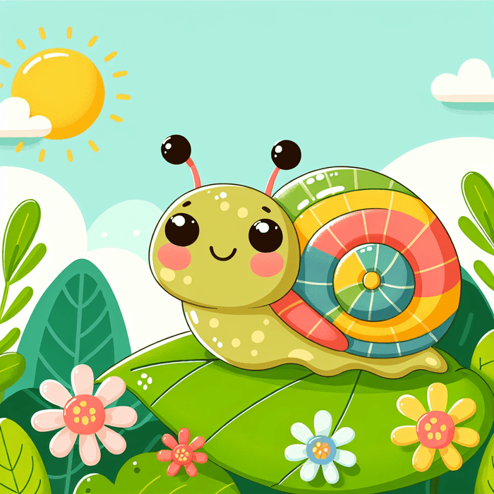 Charming Snail Paint By Diamonds