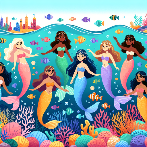Mystical Mermaid's Reef Paint By Diamonds