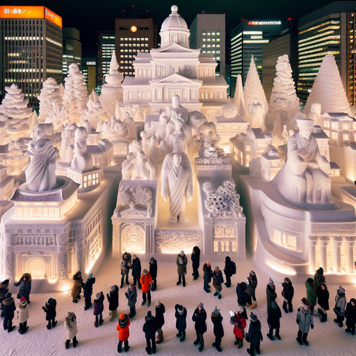 Snow & Ice Festival - Sapporo Paint By Diamonds