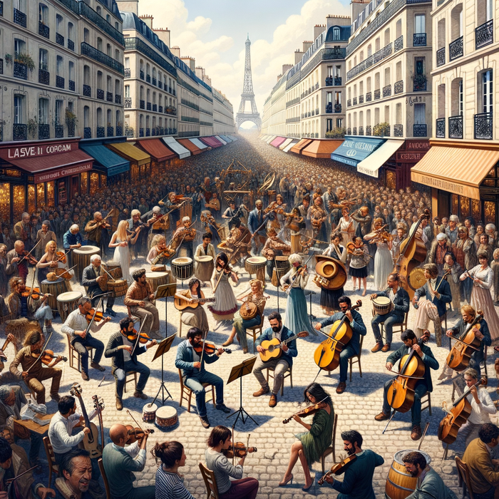 La Fête De La Musique - Paris Paint By Diamonds