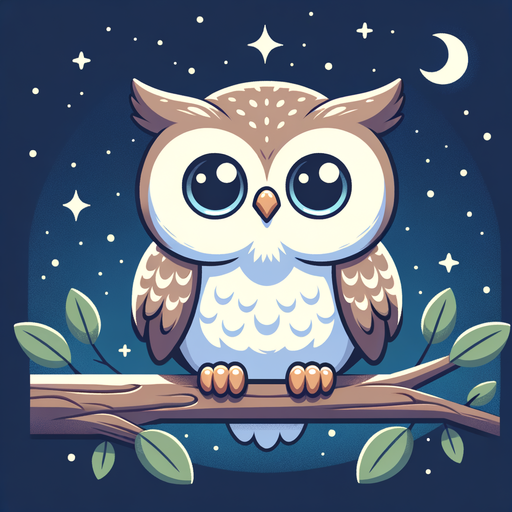 Happy Owl Paint By Color