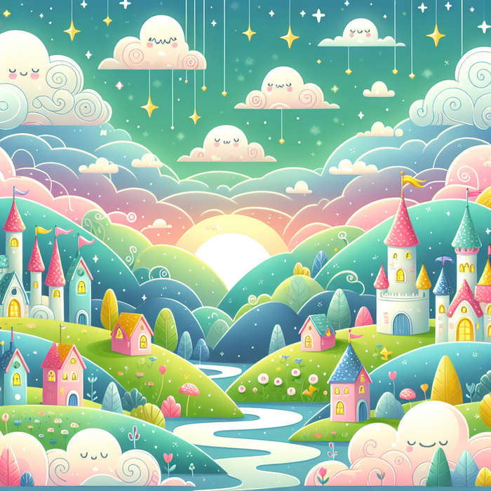 Whimsical Dreamland Painting Diamond Kit