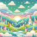 Whimsical Dreamland Painting Diamond Kit