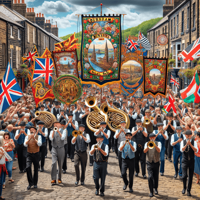 Durham Miners' Gala Painting Diamond Kit