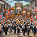 Durham Miners' Gala Painting Diamond Kit