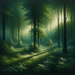 Silent Forest Mystique Paint By Color