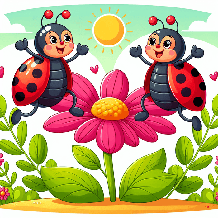 Dancing Ladybug Duo Paint By Diamonds
