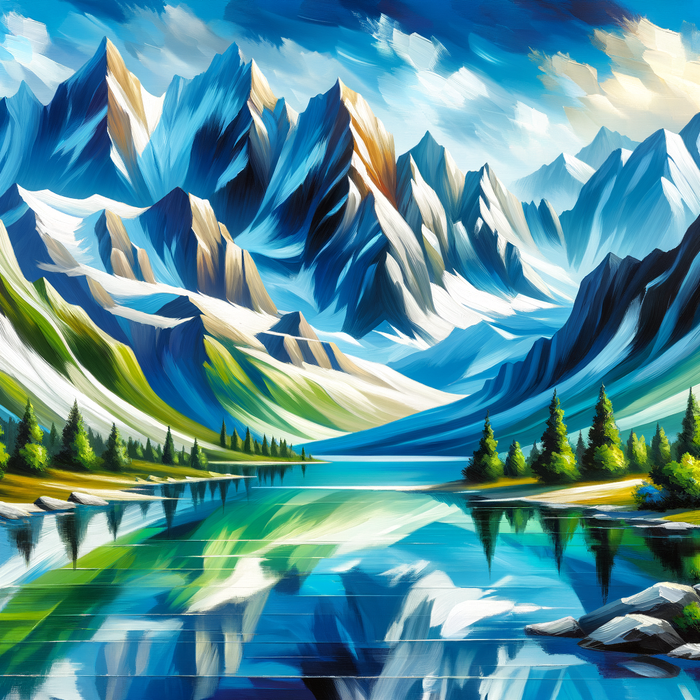 Mountain Escape Paint By Diamond