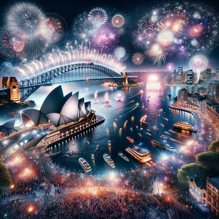 New Year's Eve In Sydney Diamonded Painting Kits